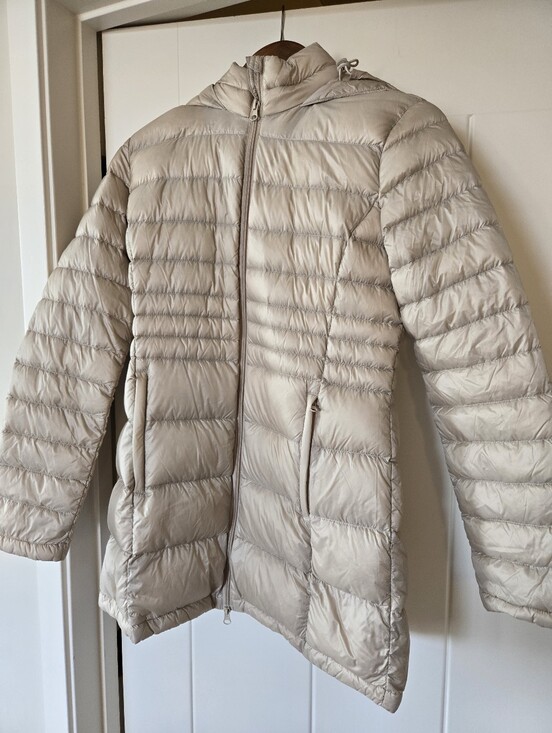 Sears Jackets & Blazers - Women's M Sears Light Beige Puffer Jacket Down Filled. Vintage, Worn Seldom.
